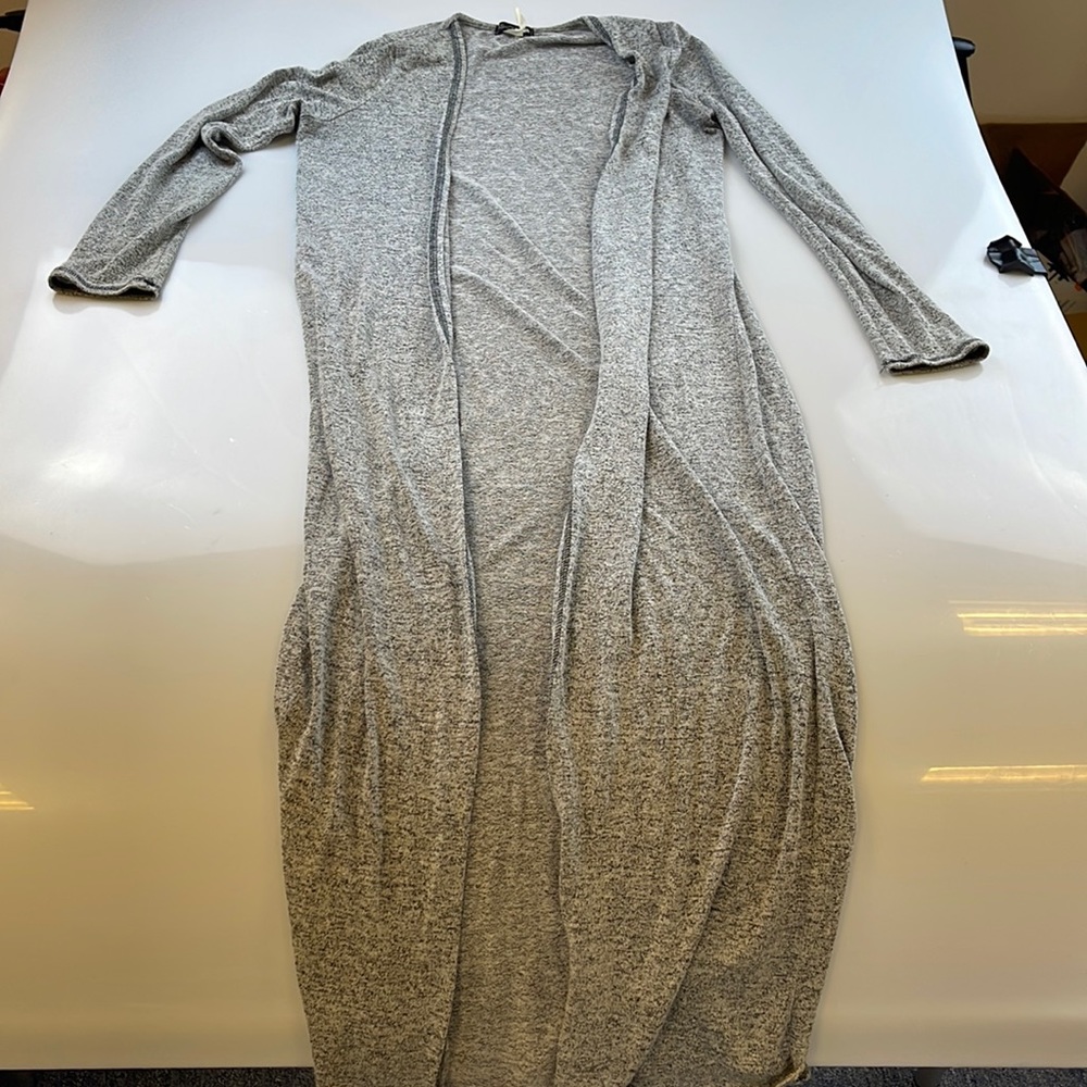 Fashion Nova Gray Cardigan